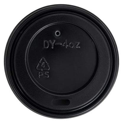 Berkfield Coffee Paper Cups with Lids 120 ml 100 pcs Brown