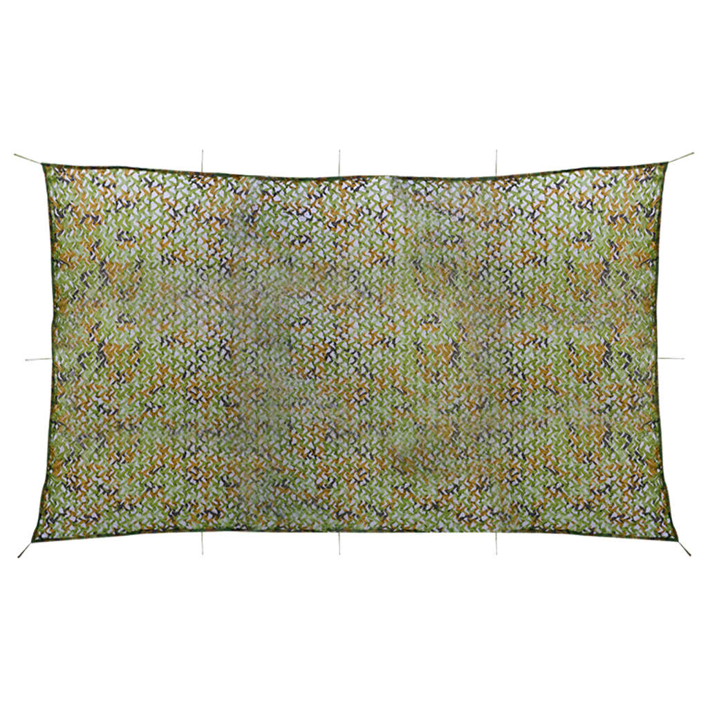 Berkfield Camouflage Net with Storage Bag 3x7 m Green