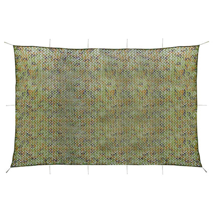 Berkfield Camouflage Net with Storage Bag 5x8 m Green