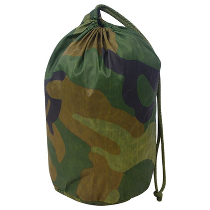 Berkfield Camouflage Net with Storage Bag 5x8 m Green