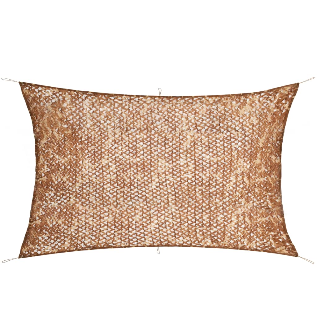 Berkfield Camouflage Net with Storage Bag 2x8 m Beige