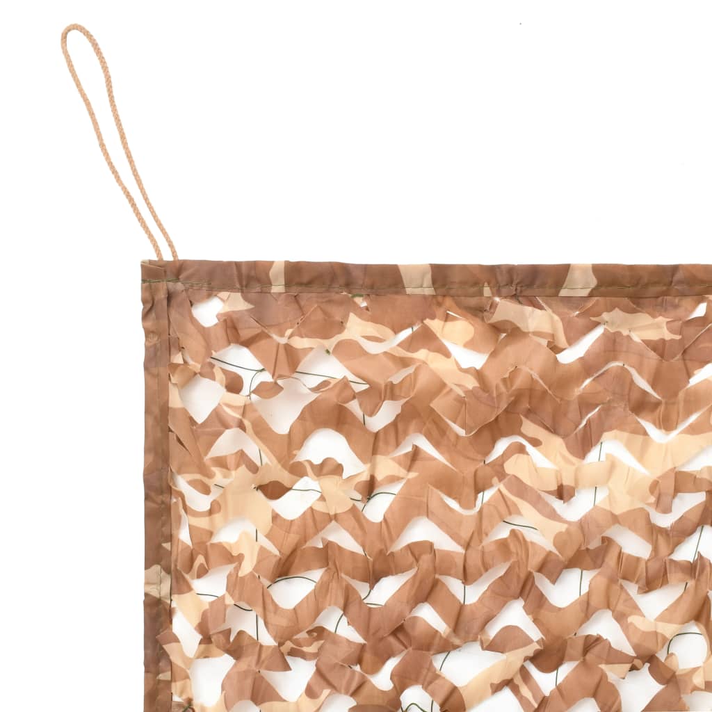 Berkfield Camouflage Net with Storage Bag 3x7 m Beige