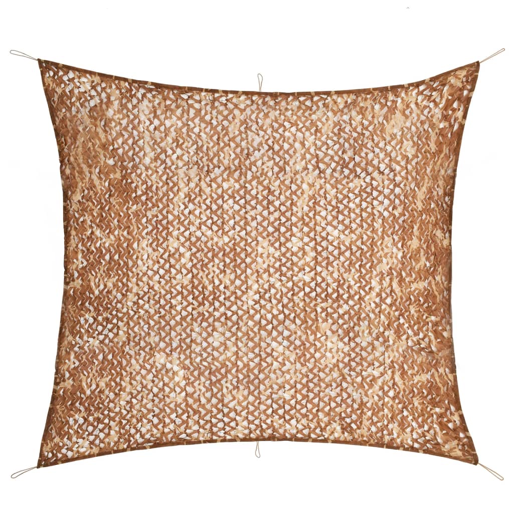 Berkfield Camouflage Net with Storage Bag 5x5 m Beige