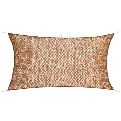 Berkfield Camouflage Net with Storage Bag 5x7 m Beige