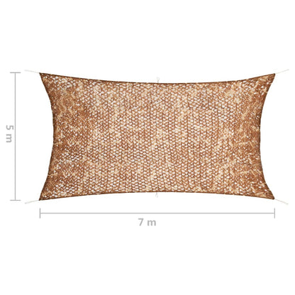 Berkfield Camouflage Net with Storage Bag 5x7 m Beige