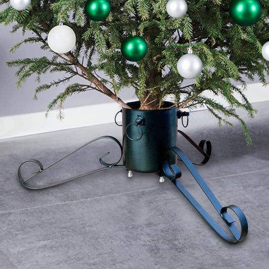 Berkfield Christmas Tree Stand Green 58x58x21 cm
