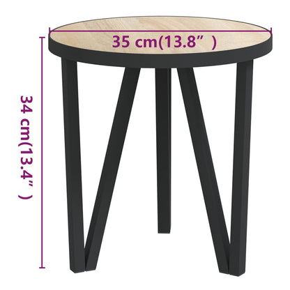 Berkfield Tea Table Sonoma Oak �_�”�_35 cm MDF