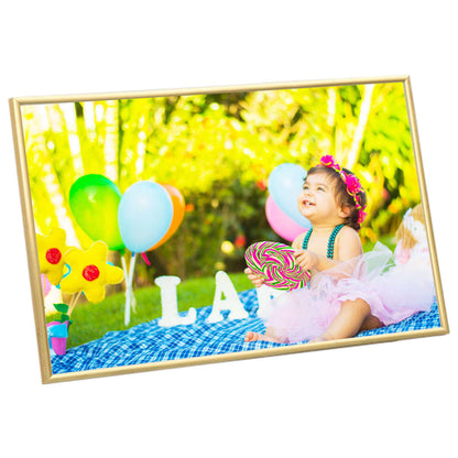 Berkfield Photo Frames Collage 5 pcs for Table Gold 13x18 cm MDF