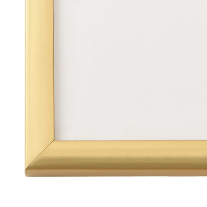 Berkfield Photo Frames Collage 5 pcs for Table Gold 20x25 cm MDF