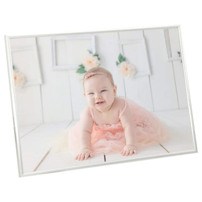 Berkfield Photo Frames Collage 5 pcs for Table Silver 15x21cm MDF
