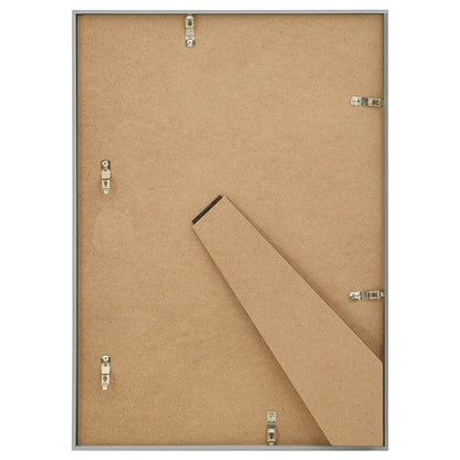 Berkfield Photo Frames Collage 5 pcs for Table Silver 15x21cm MDF