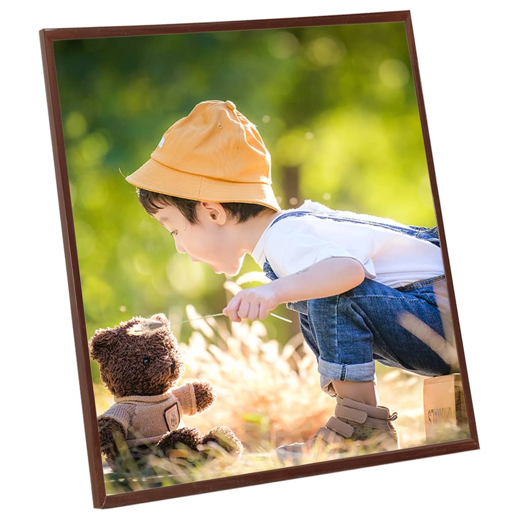 Berkfield Photo Frames Collage 5 pcs for Wall or Table Bronze 20x25cm MDF