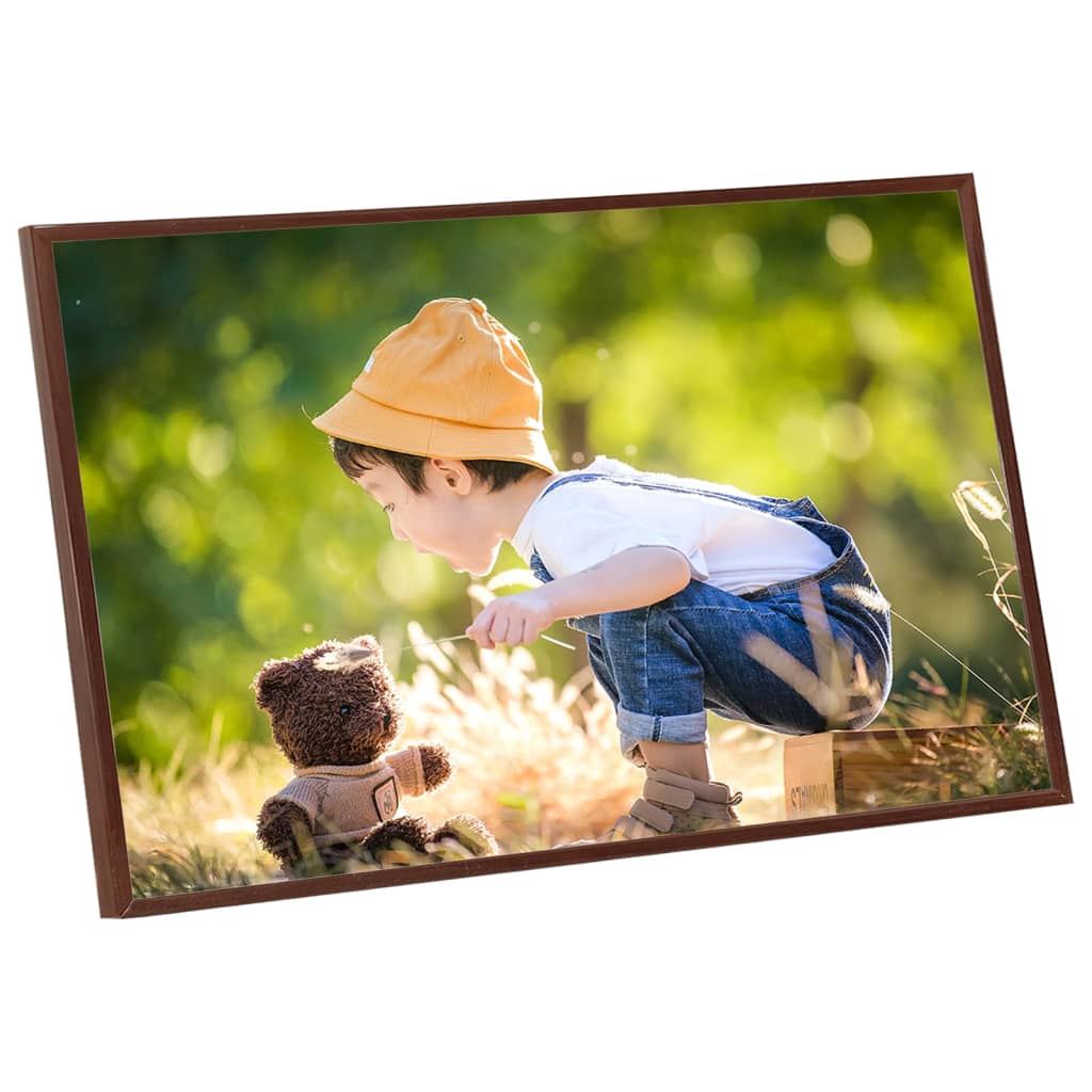 Berkfield Photo Frames Collage 5 pcs for Wall Bronze 42x59.4 cm MDF