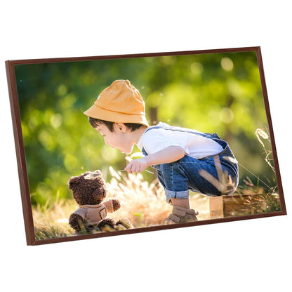 Berkfield Photo Frames Collage 5 pcs for Wall Bronze 42x59.4 cm MDF