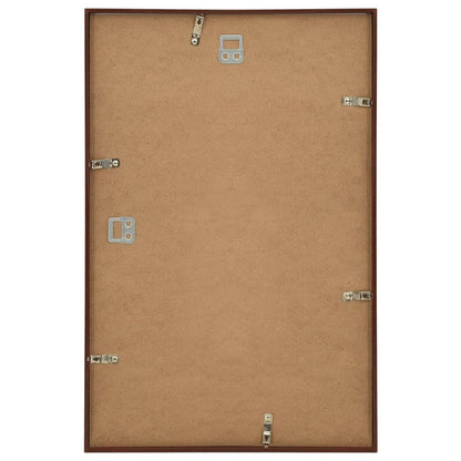 Berkfield Photo Frames Collage 5 pcs for Wall Bronze 42x59.4 cm MDF