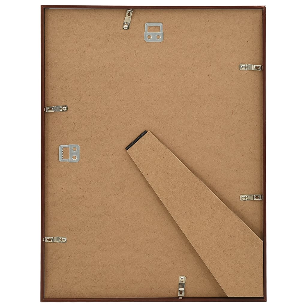 Berkfield Photo Frames Collage 5 pcs for Wall or Table Bronze 50x60cm MDF