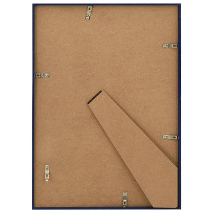 Berkfield Photo Frames Collage 3 pcs for Table Blue 15x21cm MDF