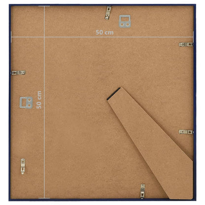 Berkfield Photo Frames Collage 5 pcs for Wall or Table Blue 50x50 cm MDF