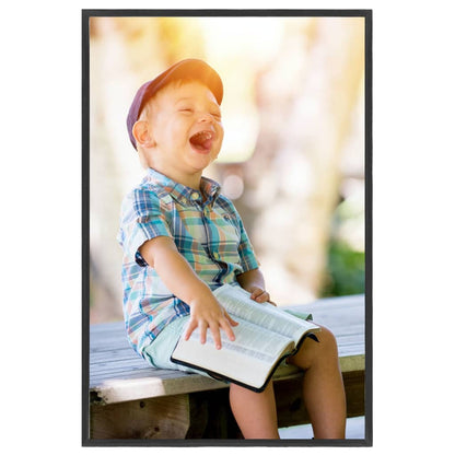 Berkfield Photo Frames Collage 5pcs for Table Black 21x29.7cm MDF