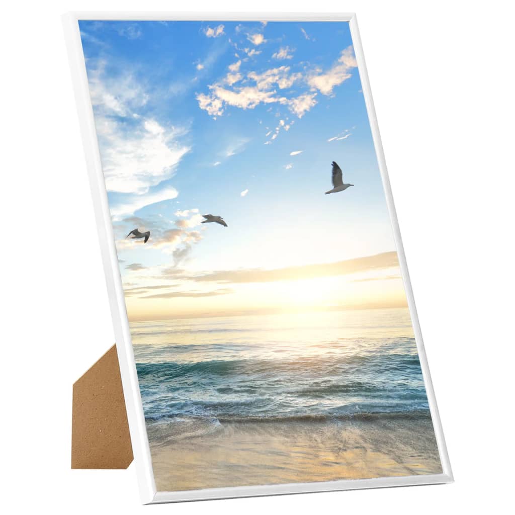 Berkfield Photo Frames Collage 5 pcs for Table White 28x35 cm MDF