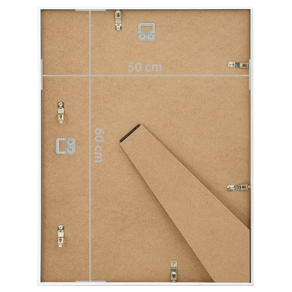 Berkfield Photo Frames Collage 5 pcs for Wall or Table White 50x60 cm MDF