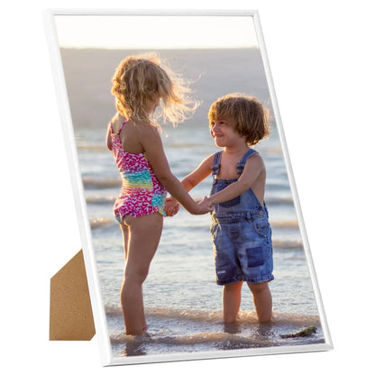 Berkfield Photo Frames Collage 3pcs for Wall or Table White 59.4x84cm MDF