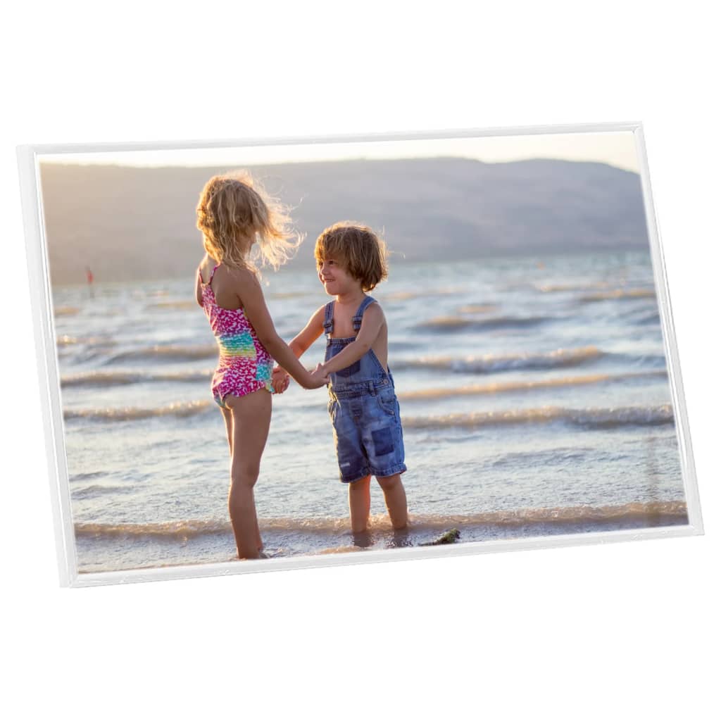 Berkfield Photo Frames Collage 3pcs for Wall or Table White 59.4x84cm MDF