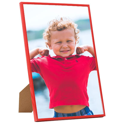 Berkfield Photo Frames Collage 5 pcs for Wall or Table Red 42x59.4 cm MDF