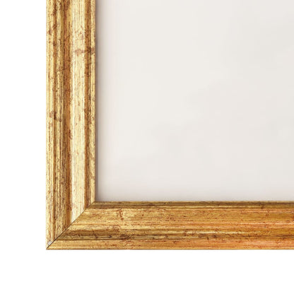 Berkfield Photo Frames Collage 5 pcs for Table Gold 15x21 cm MDF