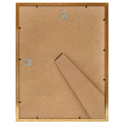 Berkfield Photo Frames Collage 5 pcs for Wall or Table Gold 70x90 cm MDF