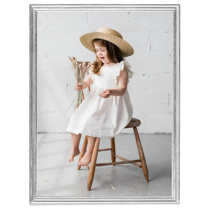 Berkfield Photo Frames Collage 5 pcs for Table Silver 20x25cm MDF