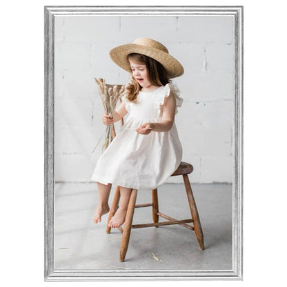 Berkfield Photo Frames Collage 3 pcs for Wall or Table Silver 29.7x42 cm