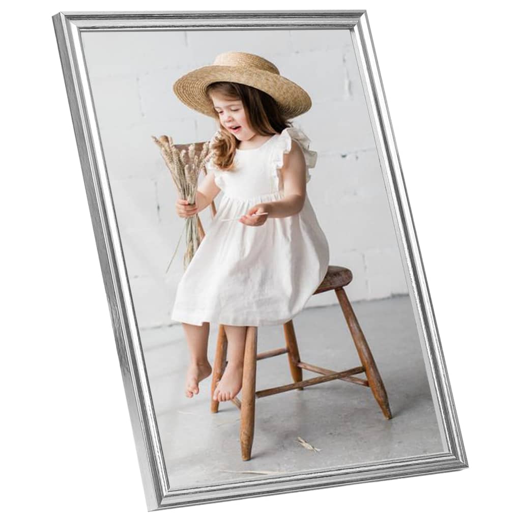 Berkfield Photo Frames Collage 5 pcs for Wall Silver 42x59.4 cm