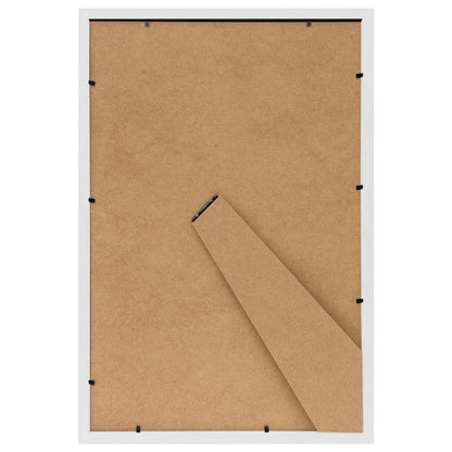 Berkfield Photo Frames Collage 5 pcs for Table White 10x15 cm MDF