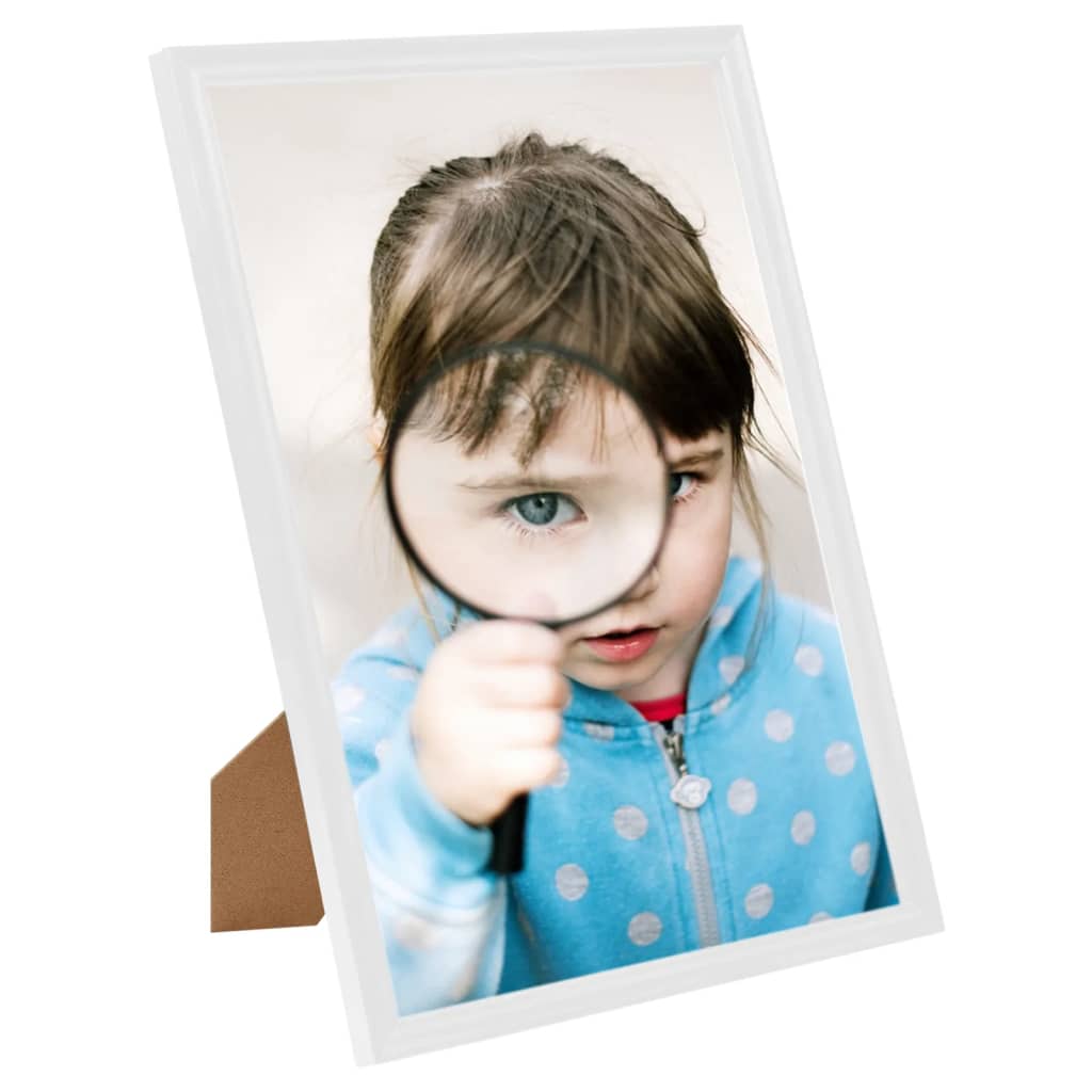 Berkfield Photo Frames Collage 3 pcs for Table White 15x21 cm MDF