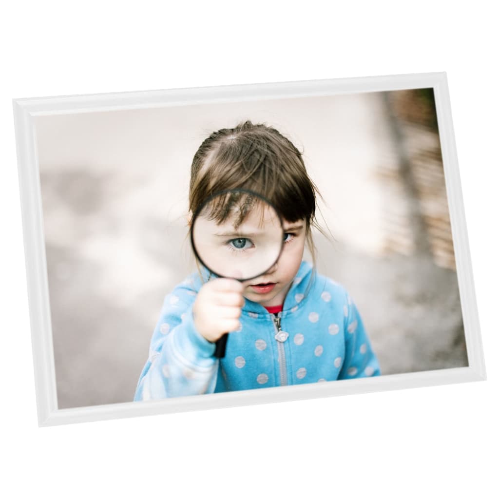 Berkfield Photo Frames Collage 3 pcs for Table White 15x21 cm MDF