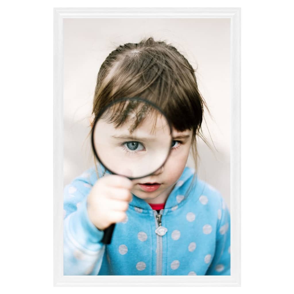 Berkfield Photo Frames Collage 3 pcs for Table White 28x35 cm MDF