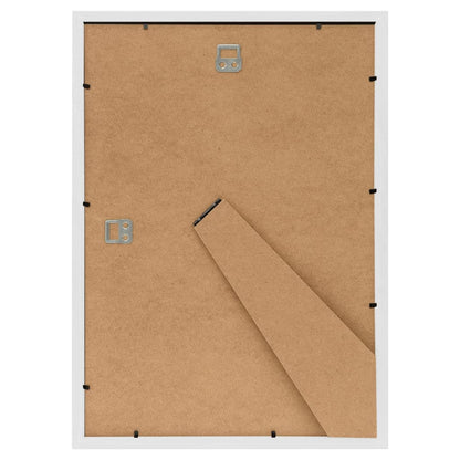 Berkfield Photo Frames Collage 3pcs for Wall or Table White 29.7x42cm MDF