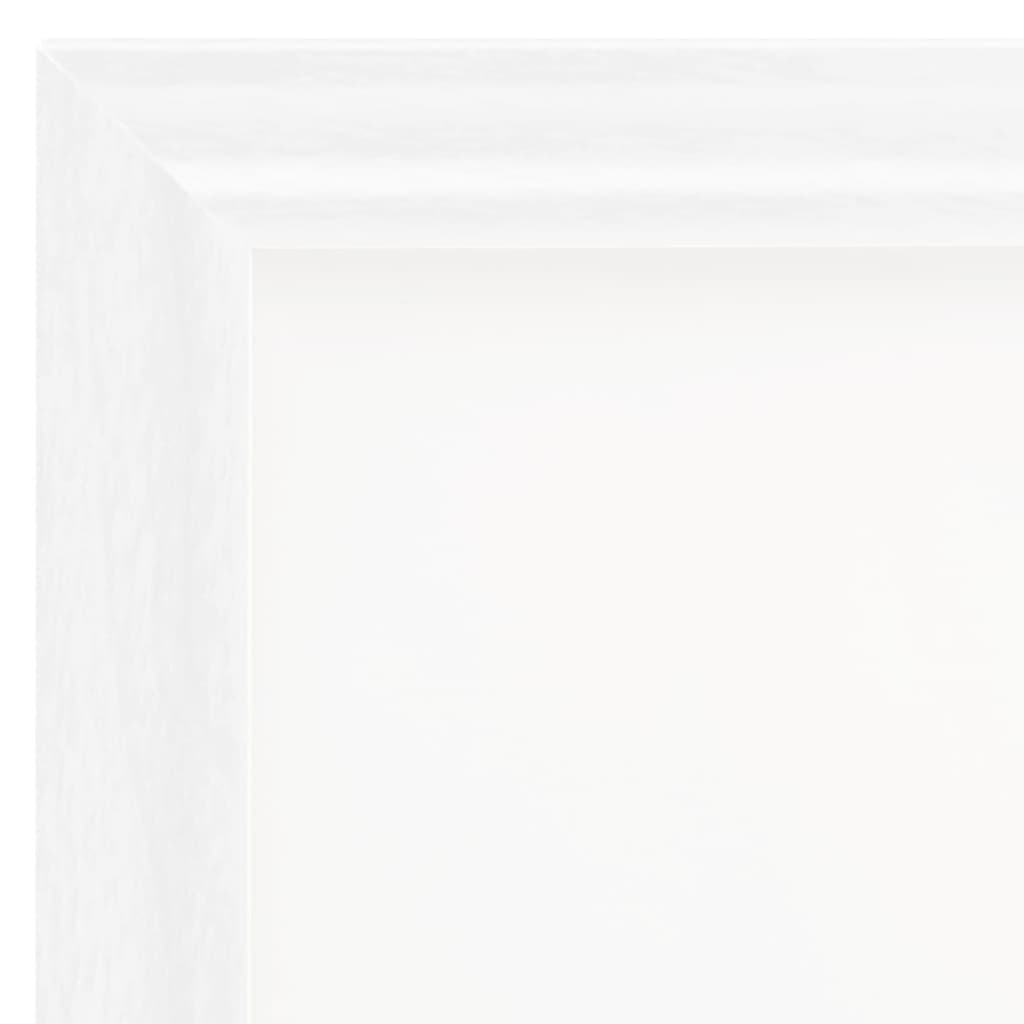 Berkfield Photo Frames Collage 3pcs for Wall or Table White 29.7x42cm MDF
