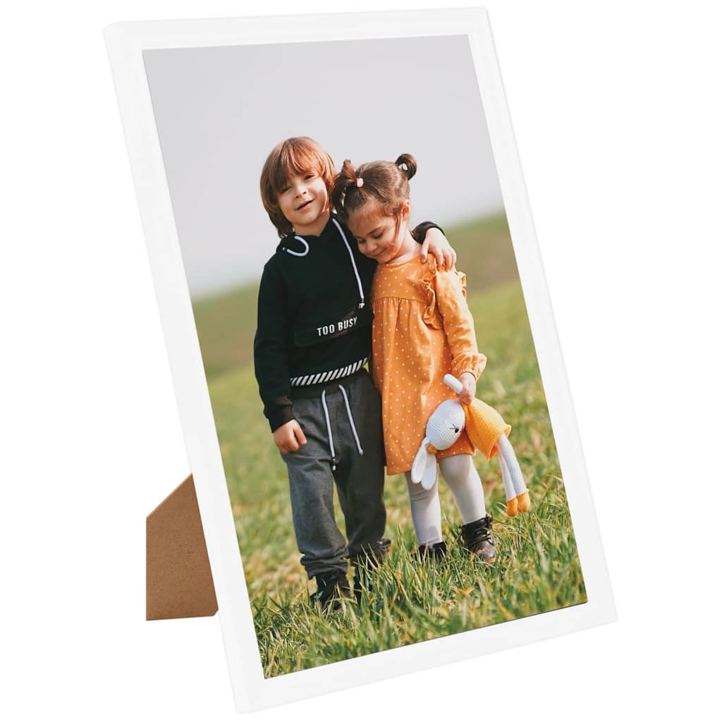 Berkfield Photo Frames Collage 3 pcs for Wall or Table White 50x70 cm MDF