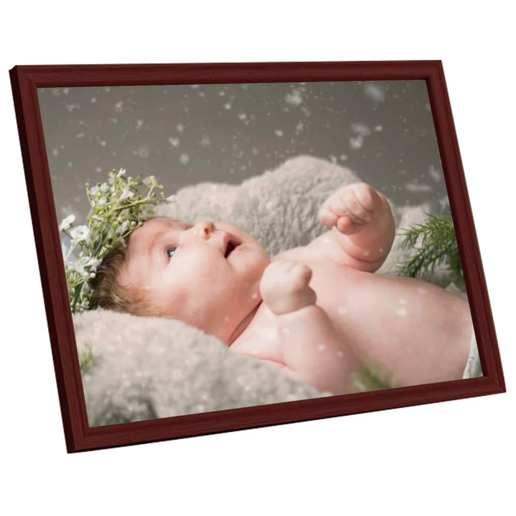 Berkfield Photo Frames Collage 5 pcs for Table Dark Red 15x21 cm
