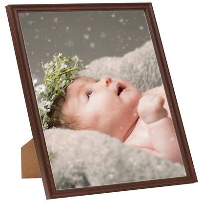 Berkfield Photo Frames Collage 3 pcs for Wall or Table Dark Red 50x50 cm