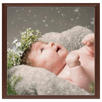 Berkfield Photo Frames Collage 3 pcs for Wall or Table Dark Red 50x50 cm
