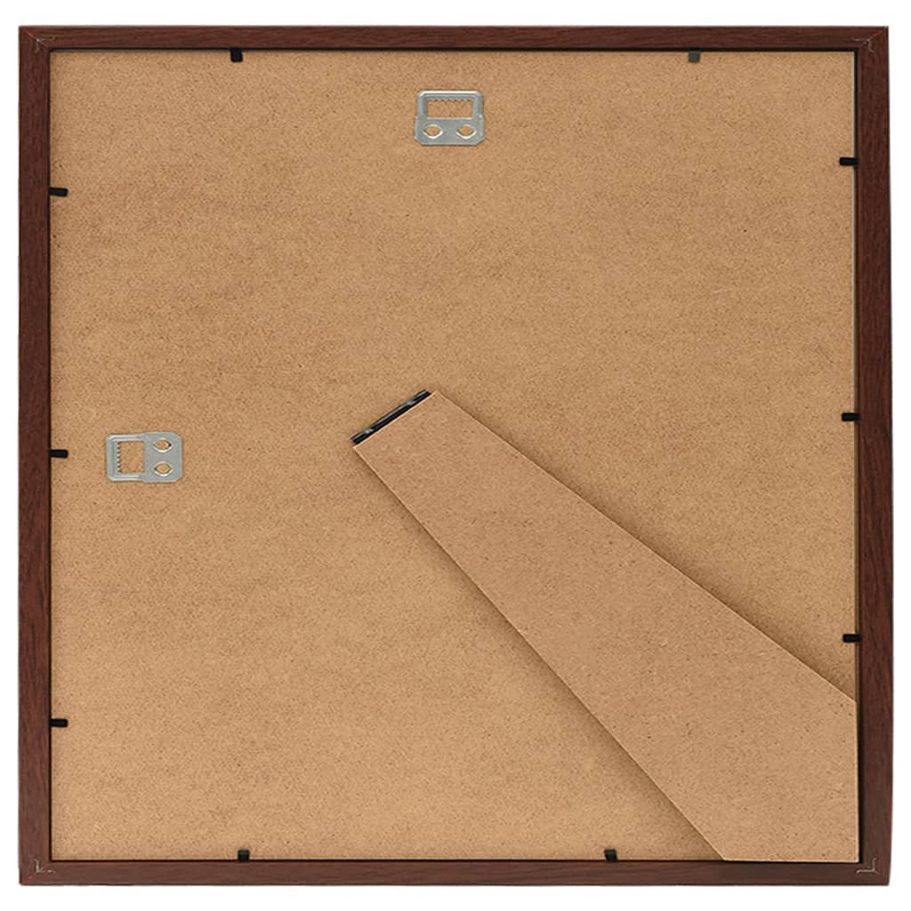 Berkfield Photo Frames Collage 3 pcs for Wall or Table Dark Red 50x50 cm