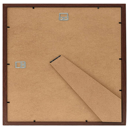 Berkfield Photo Frames Collage 3 pcs for Wall or Table Dark Red 50x50 cm