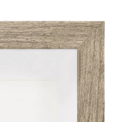 Berkfield 3D Box Photo Frames 3 pcs Dark Wood 28x28cm for 20x20cm Picture