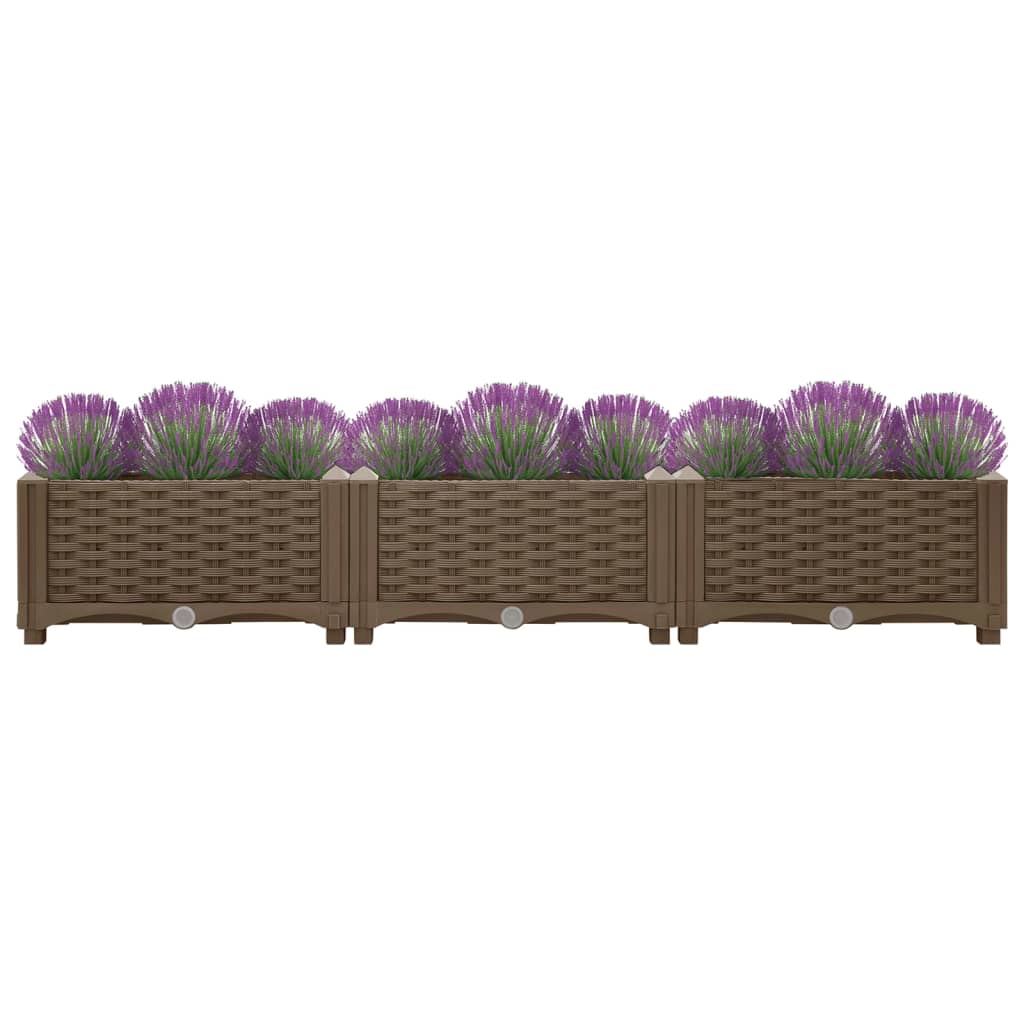 Berkfield Raised Bed 120x40x23 cm Polypropylene