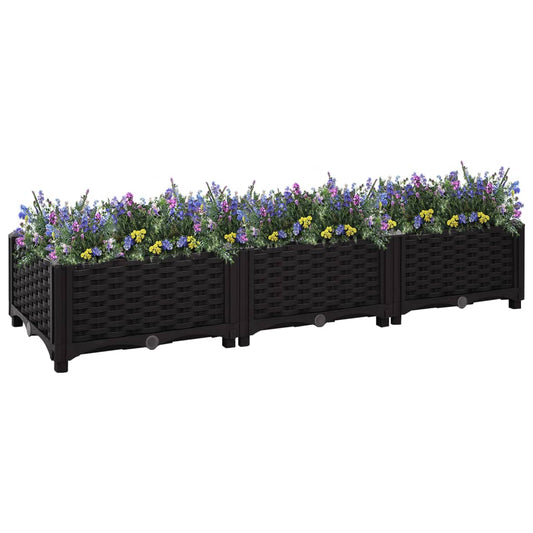 Berkfield Raised Bed 120x40x23 cm Polypropylene