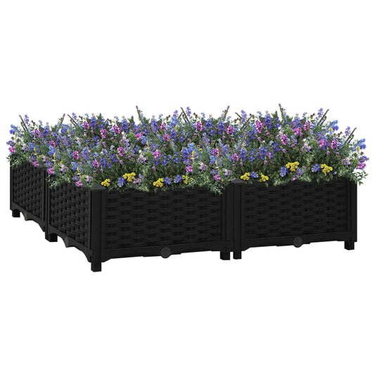 Berkfield Raised Bed 80x80x23 cm Polypropylene