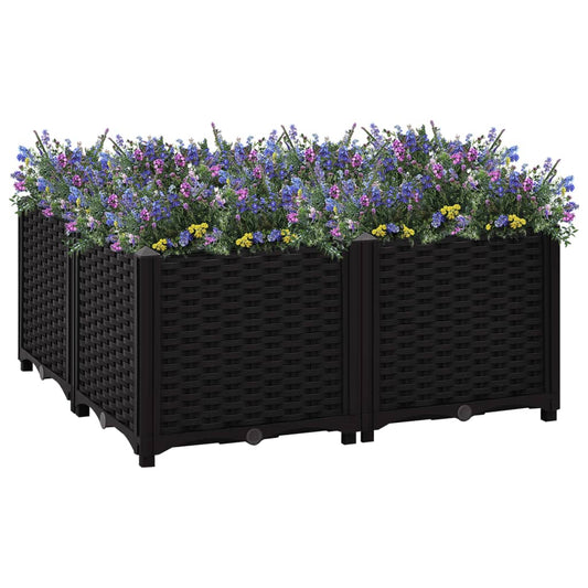Berkfield Raised Bed 80x80x38 cm Polypropylene